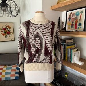 Unisex Coogi style vintage 90’s 80’s Patterned Sweater
